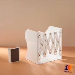 Metal Expandale File Book Pen Stand Pastel print file, book, and pen stand Metal Semi-Open Book Shelf-12