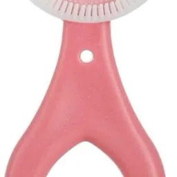 silicone u shape 360 toothbrush kids toddler children's u-shaped Extra Soft Toothbrush-image-2
