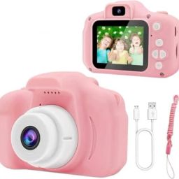Pink Digital Camera for Kids | 2"LCD Screen | Rechargeable Toy | Photo & Video-image-65