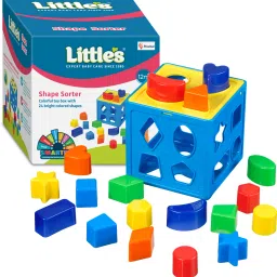 Shape Sorter Cube with 24 Shapes (BIS approved) | Shape Sorter Toy for Kids-23