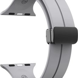 KHR Silicone Magnetic Loop Strap For Firebolt Ring / Ring Plus / Ring Pro / Visionary / Fire-Boltt Call Smart Watch Strap-image-7