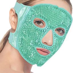 Face Mask Summer Ice Cooling Sleeping Mask & Eye Patches Remove Dark Circles Face Shaping Mask-image-25