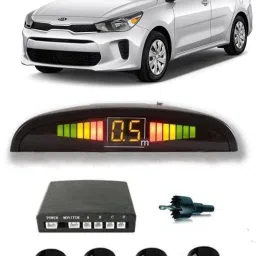 PKNB1501 Black Car Reverse Parking Sensor with LED Display 4 Sensor PKNB1501 Parking Sensor-picture-1