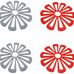 Multipurpose Silicone Round Hot Mat for Kitchen and Dining/Hot Plate Stand Silicone Trivet-24
