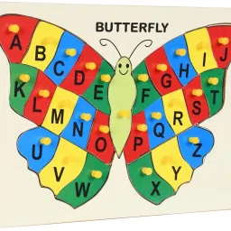 Wooden Alphabet Letters in Butterfly-image-4