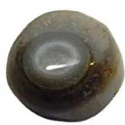 Natural Formed Eid ka Chand Lumik DZI stone 10.8ct Regular Asymmetrical Crystal Stone-image-56