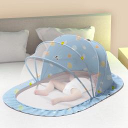 Nylon Kids Washable Baby Folding Mosquito Net Portable, Printed Design for Newborns Mosquito Net-picture-19