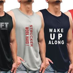 pasito Pack of 4 Men Vest-picture-4