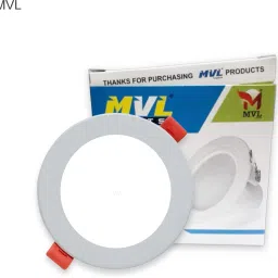 MVL Maxa 10-Watts Round Led Panel Conceal Down Pack of 20 Ceiling Light Ceiling Lamp image 4