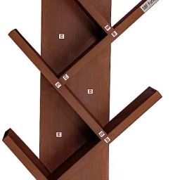 sbf furniture Engineered Wood 7-Tier Book Rack,Storage Of Book Case Engineered Wood Open Book Shelf image 4