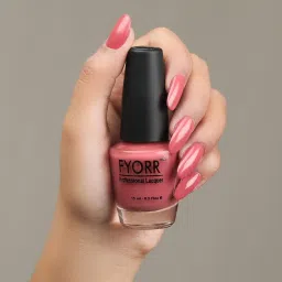Pink Punch Nail Polish Long Lasting Smooth Finish Nail Enamel (15ml) (Cutie Pie)-image-87