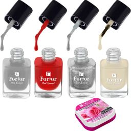Perfect Stay Trendy Safe & Fast Dry ,Nail Art ,Glossy Finish Nail Polish Combo-133
