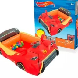 Inflável (IND*75) Infantil 25 Bolinhas Hot Wheels Inflatable Ball Pits-38