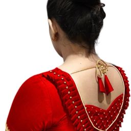 Round Neck Women Blouse-image-25