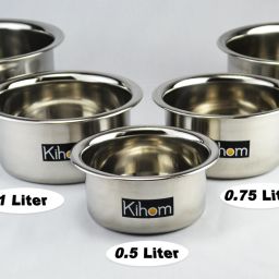 Pack of 5 Stainless Steel Dinner set Dinner Set-image-25