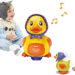 Musical Egg Laying Walking Bird with Lights & Music Interactive Toy for Kids-image-15
