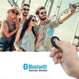 BUFONA Wireless Bluetooth Remote Controller Shutter Button for Selfie Photos & VideosCamera Remote Control image 5
