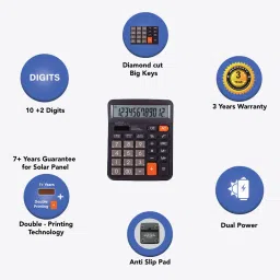 bambalio 12 Digits BL-775 Large display 3 Years warranty BasicCalculator image 5