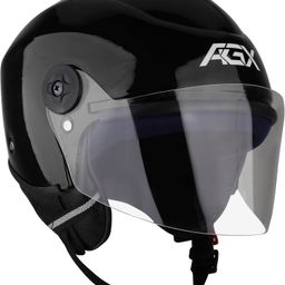 Alfha Track with Anti UV Pc Visor ABS Material Unisex Motorbike Helmet-image-17