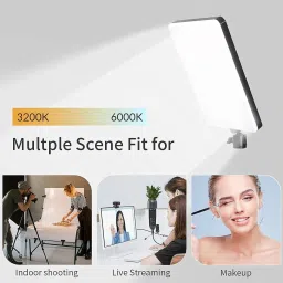 TechBlaze 11" LED Camera Light with 7FT Tripod & Remote Control for Live Streaming Flash image 3