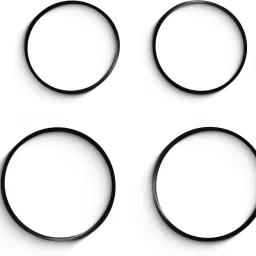 Cooker Inner Lid -2/3 & 4/5 | Rubber Lid | For All Types of Cooker 5.1 inch Lid Set, Pack of 4-image-54
