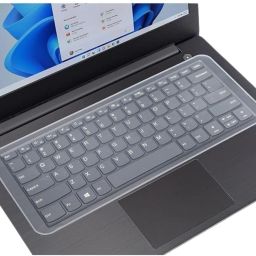 a to z snapin Universal Silicone 16" Keyboard Protector Skik Keyboard Dust Cover Compatible with: HP, Dell, Lenovo, Acer, Asus, and other 14-inch laptops Keyboard Skin-5