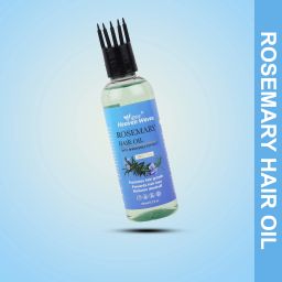 Rosemary Hair Oil With Bhringraj Extract 100% Pure Hair Oil-image-24