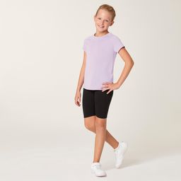 Girls' Breathable T-Shirt S500 - Purple-9