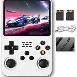 BCG R36S WHITE BCG1 64+32 GB with GTA Vice City, Tekken Dark Resurrection, MOTO GP, Ben 10, WWE Smackdown, Need for Speed 3-25