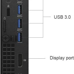 CompuTek ™ | DELL-Optiplex 7050 Mini (Renewed) - Windows 10, Intel, i5 Quad Core, 6th Generation ,Intel HD Graphics, 8 GB DDR4 RAM, 500 GB SSD(M.2 NVMe) Mini PC image 3