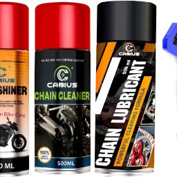 CS-94-95-07 Combo Bike Lube & Chain Cleaner With Shiner polishes bike chain cleaner | bike chain lube | bike chain brush Chain Oil-image-54