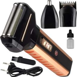 IKMEI New Professional Rechargeable 3In1 Electric Shaver Hair Clipper And Nose TrimmerShaver For Men-10