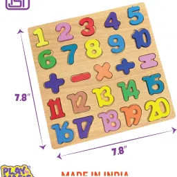 playmagic My 1st Learning Activity Boards Set of 3|Alphabets, Numbers, Shapes|Learning Toy image 2