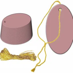 Writable Tag Craft Paper with Golden String for Gift Tags Greeting Card-image-73