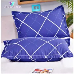 LUXURY Cotton Solid Sleeping Pillow Pack of 2-36