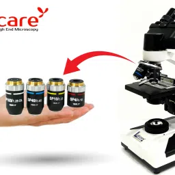 labcare Pathological Research Binocular Microscope with LED Illumination Free 50 Slides image 3