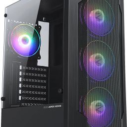 ZEBRONICS APEX Edge Gaming Cabinet, Full-Tower, E-ATX/ATX/mATX/ITX, 4 ARGB Full Tower Cabinet with USB 2.0 and USB 3.0 Ports Compatible with Gaming Console-image-88