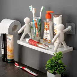 Wall Mounted Shelf, Bathroom Shelf Organizer RRSS5.679 Plastic Wall Shelf-image-75