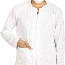 Cotton Printed Coat For Women-image-72