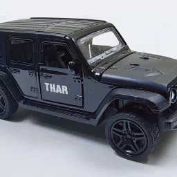 meesaj Thar Diecast Model Car Toy – PullBack Action with Openable Doors, Bonnet & Trunk image 2