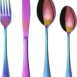 NBD_SPOON_A_RAINBOW_SETOF_4 Stainless Steel Cutlery Set-image-21