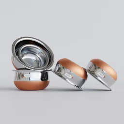 Stainless Steel Storage Bowl VIGNESHGENIX Pure Copper Handi-0