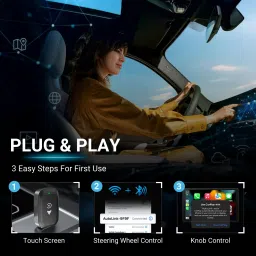 MILLENNIUM TECHNOLOGY Wireless Carplay Adapter , Wireless Android Auto Adapter Gaming Adapter image 2
