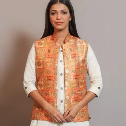 Printed Women Waistcoat-image-45