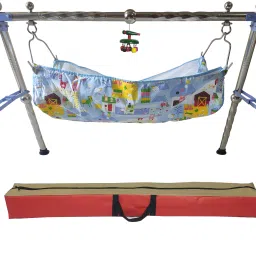 Baby Boy's and Girl's Portable Folding Special Addition Swing/parna/jhula-picture-19