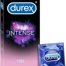 durex 10 Count | Dotted and Ribbed condom with Desirex gel Pack of 1 Condom-picture-1