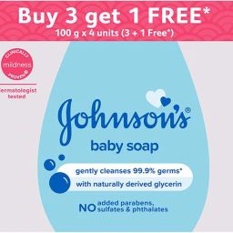 Baby Soap(with New Easy Grip Shape) (Buy 3 Get 1 Free)-0