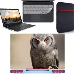 SDM nature wallpaper 4 in 1 combo pack with laptop skin sticker decal, laptop sleeve pouch, key guard, Screen protector all are laptop 15.6 inch Combo Set vinyl Laptop Decal 15.6 Combo Set 165 Combo Set-image-93