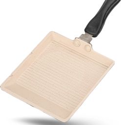 Neo Glide Series Non Stick PTFE Tosty ( Mini Grill Pan ) Grill Pan 13 cm diameter 0.3 L capacity-image-51