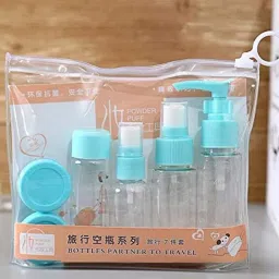 Transparent Spray Bottles for Empty Refillable Reusable Bottle with Travel Pouch 30 ml Bottle-67